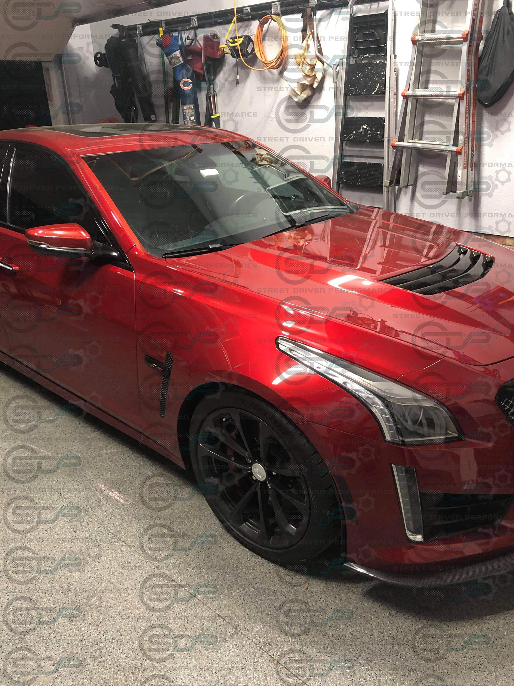 2016-2019 Cadillac CTS/ CTS-V V3 | Carbon Fiber Side Mirror Covers Replacement - All Models